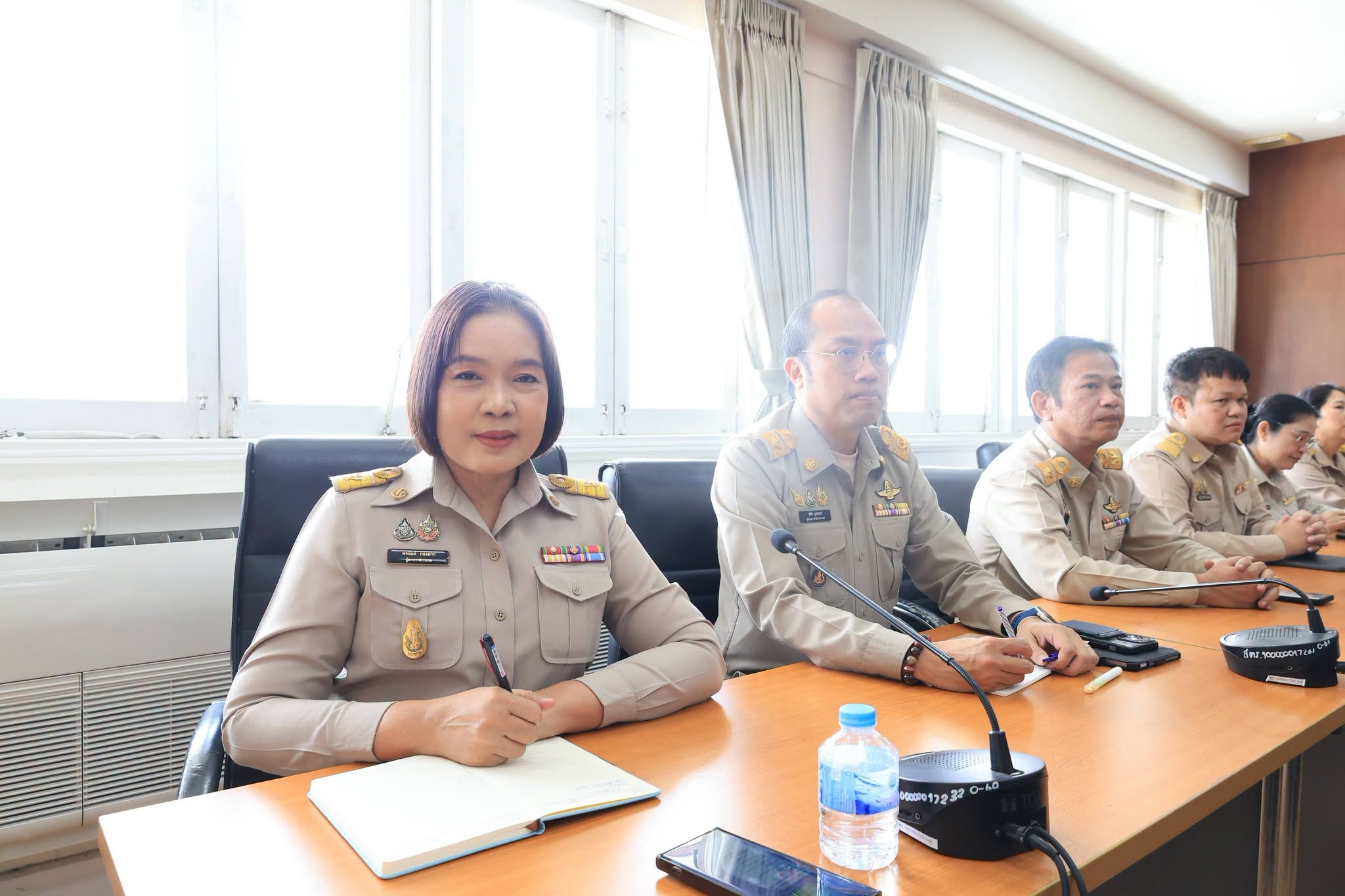 title - คณะผู้บริหาร ส.ป.ก. แสดงความยินดี เนื่องในโอกาส ปลัดกระทรวงเกษตรและสหกรณ์ เข้ารับตำแหน่งใหม่
